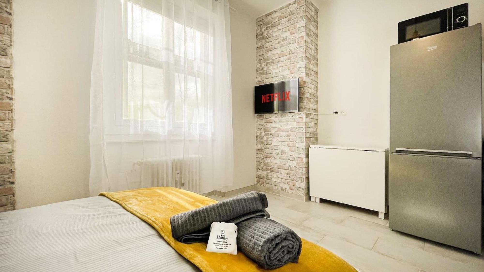 Homey Keola - Parking Prive Gratuit - Aux Portes De Geneve - Au Pied Du Tram - Appartement Avec 1 Chambre Et Un Grand Salon Avec Un Canape-Lit Ambilly ภายนอก รูปภาพ