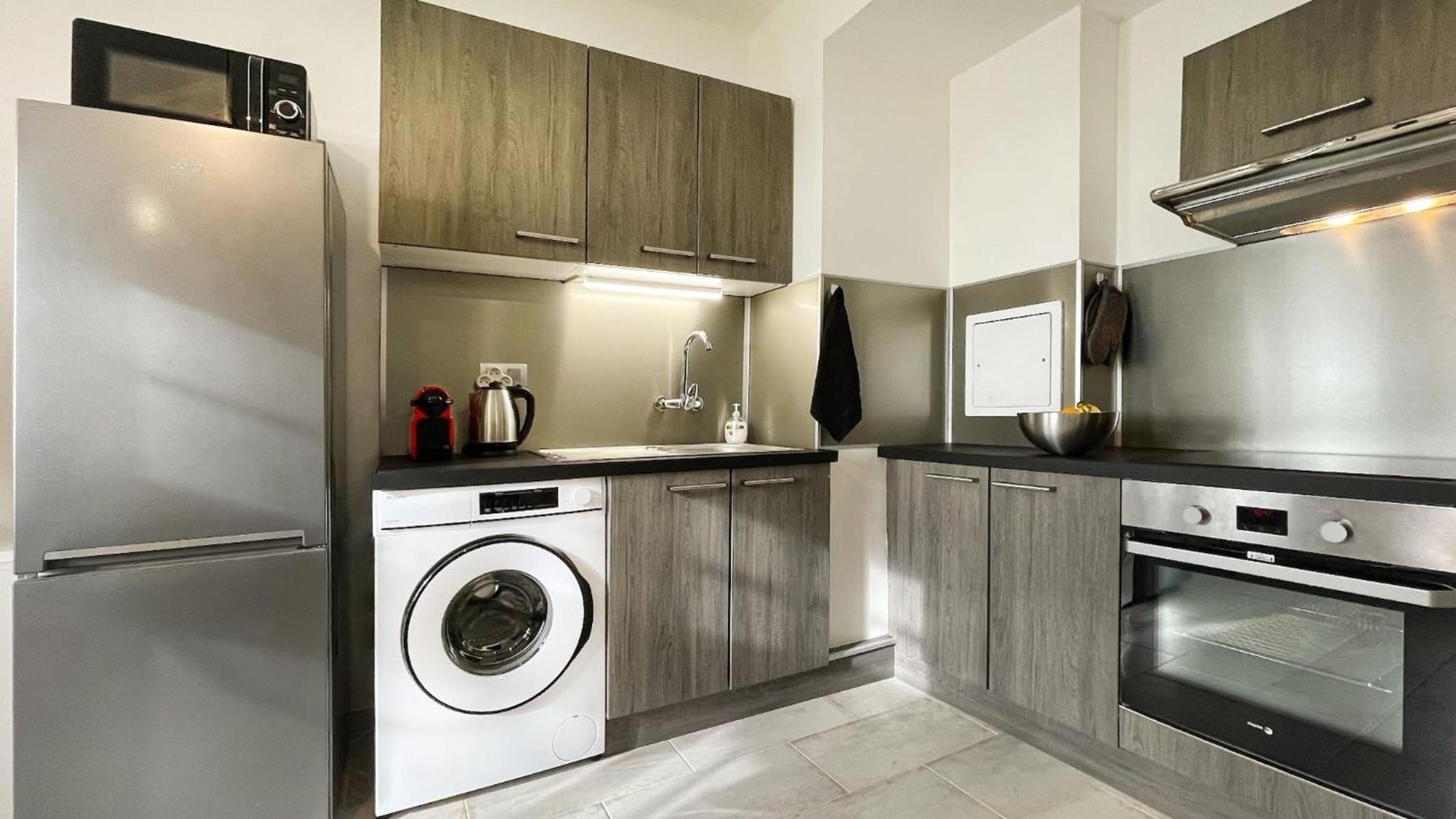 Homey Keola - Parking Prive Gratuit - Aux Portes De Geneve - Au Pied Du Tram - Appartement Avec 1 Chambre Et Un Grand Salon Avec Un Canape-Lit Ambilly ภายนอก รูปภาพ